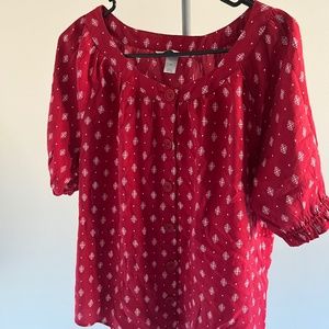 Christopher banks brand cute 🥰 new medium top for sale cheery collie